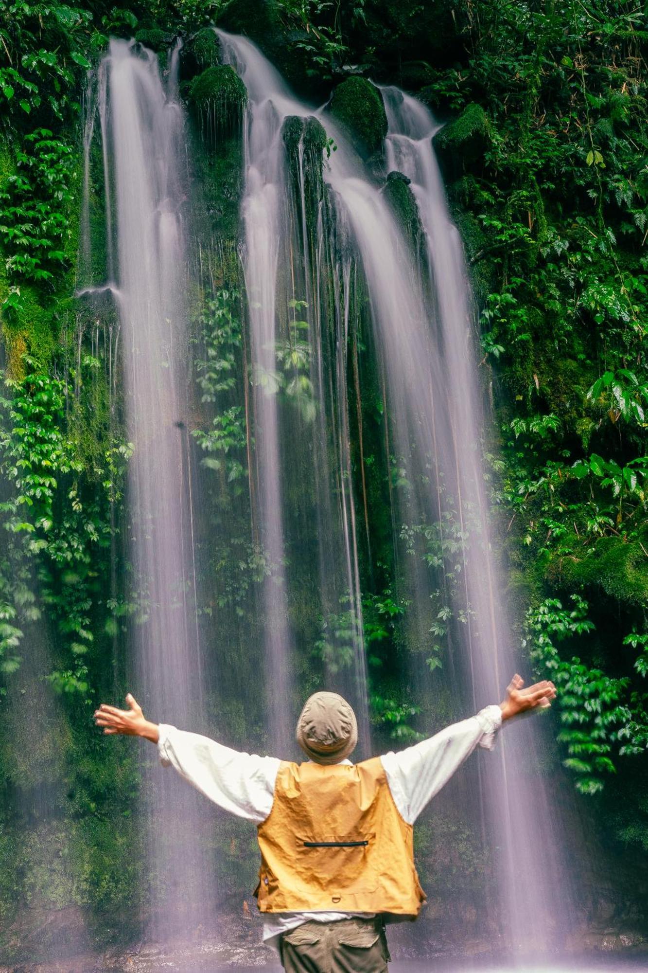 Santya Loka Lodge & Twin Waterfall Jatiluwih Dış mekan fotoğraf